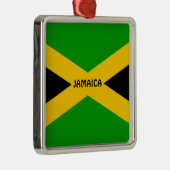 Vlag van Jamaica Metalen Ornament (Rechts)