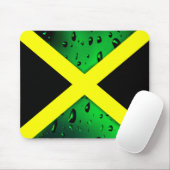 Vlag van Jamaica Mousepad Muismat (Met muis)