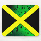 Vlag van Jamaica Mousepad Muismat (Voorkant)
