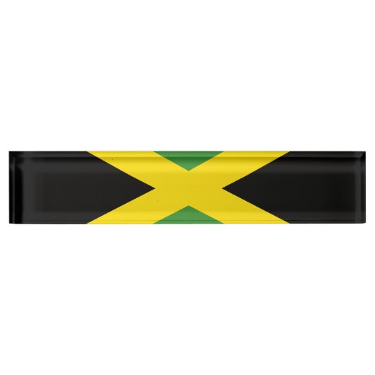 Vlag van Jamaica Naambordje (Voorkant)