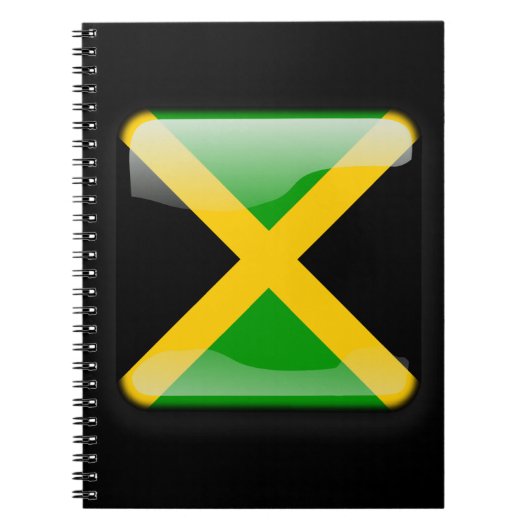 Vlag van Jamaica Notitieboek (Voorkant)