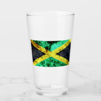 Vlag van Jamaica - Ocean Waves Glas