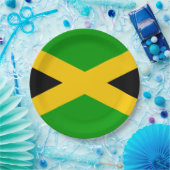 Vlag van Jamaica Papieren Bordje (Feest)