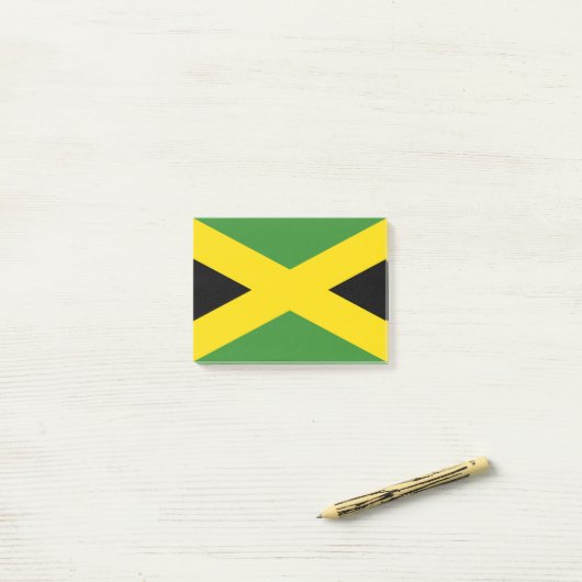 Vlag van Jamaica Post-it® Notes (Op bureau)