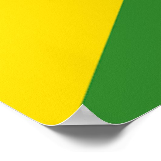 Vlag van Jamaica Poster (Hoek)