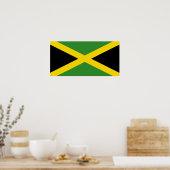 Vlag van Jamaica Poster (Keuken)