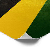 Vlag van Jamaica Poster (Hoek)