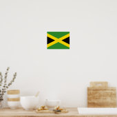 Vlag van Jamaica-Poster Poster (Keuken)