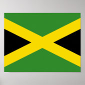 Vlag van Jamaica-Poster Poster (Voorkant)