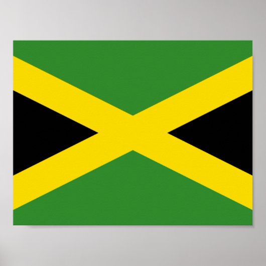 Vlag van Jamaica-Poster Poster (Voorkant)