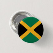 Vlag van Jamaica Ronde Button 3,2 Cm (Voorkant /achterkant)