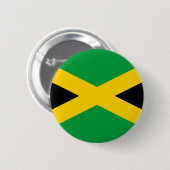 Vlag van Jamaica Ronde Button 5,7 Cm (Voorkant /achterkant)
