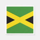 Vlag van Jamaica Servet (Voorkant)
