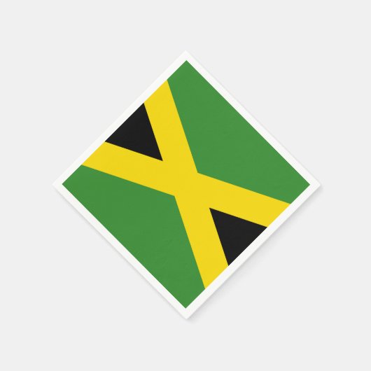 Vlag van Jamaica Servet (Hoek)