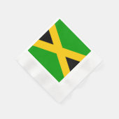 Vlag van Jamaica Servetten (Hoek)