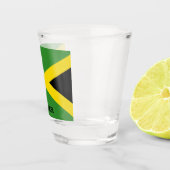 Vlag van Jamaica Shot Glas (Rechts)