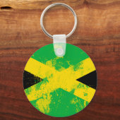 Vlag van Jamaica Sleutelhanger (Voorkant)