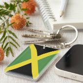 Vlag van Jamaica Sleutelhanger (Voorkant Rechts)