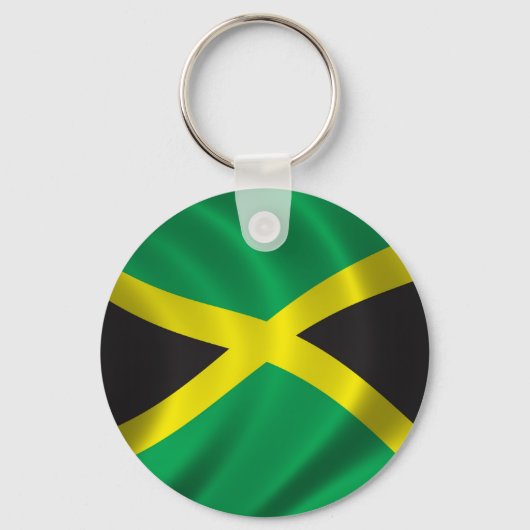 Vlag van Jamaica Sleutelhanger (Voorkant)