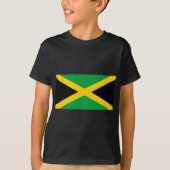 Vlag van Jamaica T-shirt (Voorkant)