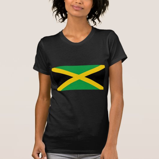 Vlag van Jamaica T-shirt (Voorkant)
