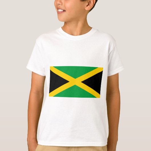 Vlag van Jamaica T-shirt (Voorkant)