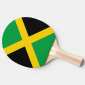 Vlag van Jamaica Tafeltennisbatje (Zijkant)