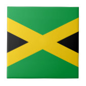 Vlag van Jamaica Tegeltje (Voorkant)