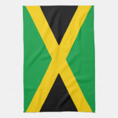 Vlag van Jamaica Theedoek (Verticaal)