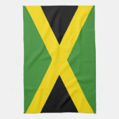 vlag van jamaica theedoek (Verticaal)