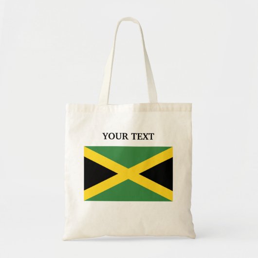 Vlag van Jamaïca Tote Bag (Voorkant)