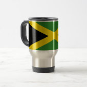 Vlag van Jamaica Travel/Commuter Mok (Voorkant links)