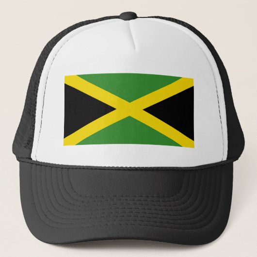 Vlag van Jamaica Trucker Pet (Voorkant)