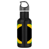 Vlag van Jamaica Waterfles (Achterkant)