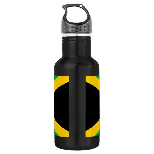 Vlag van Jamaica Waterfles (Achterkant)