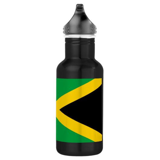 Vlag van Jamaica Waterfles (Rechts)