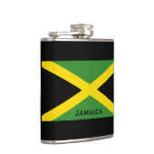 Vlag van Jamaica World Flags Green Heupfles (Rechts)
