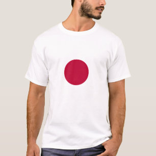 Vlag van Japan - 日 - 旗 - 日 - 日 - 章 丸 の T-shirt