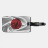 Vlag van Japan Bagagelabel (Achterkant horizontaal)