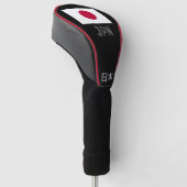 Vlag van Japan Golfheadcover (Schuin)