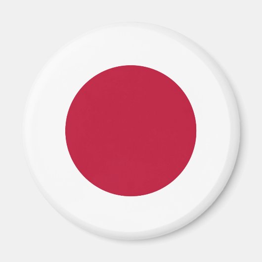 Vlag van Japan Magneet (Voorkant)