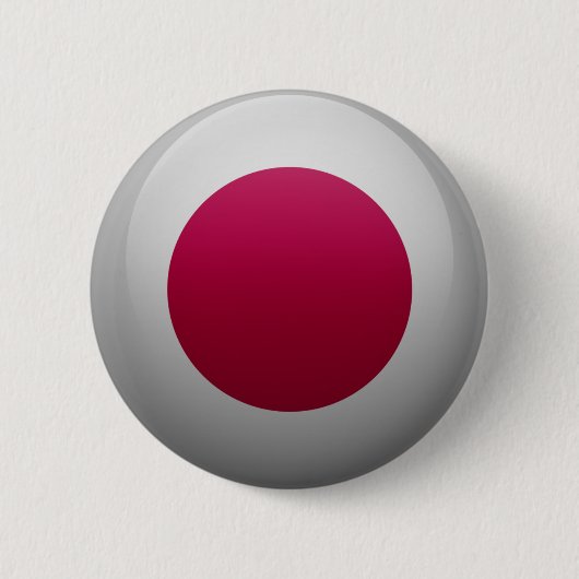 Vlag van Japan Ronde Button 5,7 Cm (Voorkant)