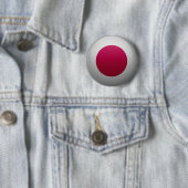 Vlag van Japan Ronde Button 5,7 Cm (In situ)