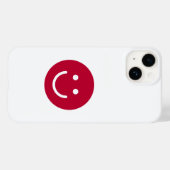 Vlag van Japan, Smile face, Japan, Japans, Japans, Case-Mate iPhone Case (Achterkant (horizontaal))