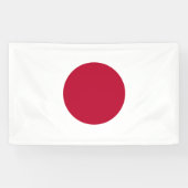 Vlag van Japan Spandoek (Horizontaal)