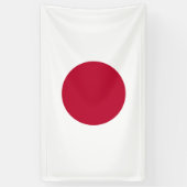 Vlag van Japan Spandoek (Verticaal)