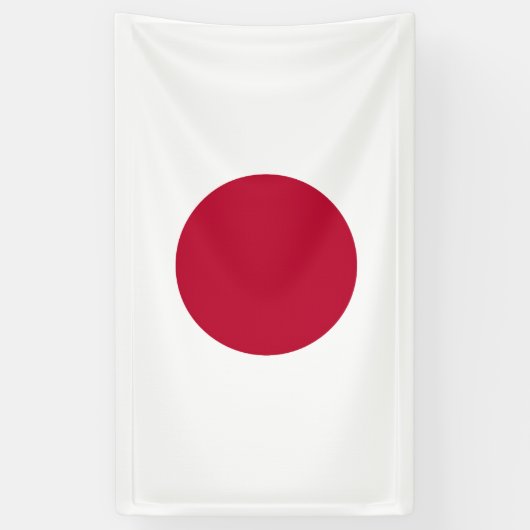 Vlag van Japan Spandoek (Verticaal)
