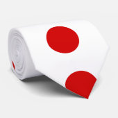 Vlag van Japan Stropdas (Opgerold)