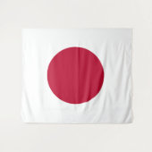 Vlag van Japan Wandkleed (Voorkant (horizontaal))