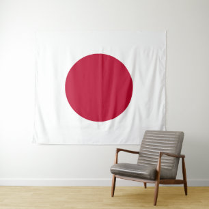 Vlag van Japan Wandkleed